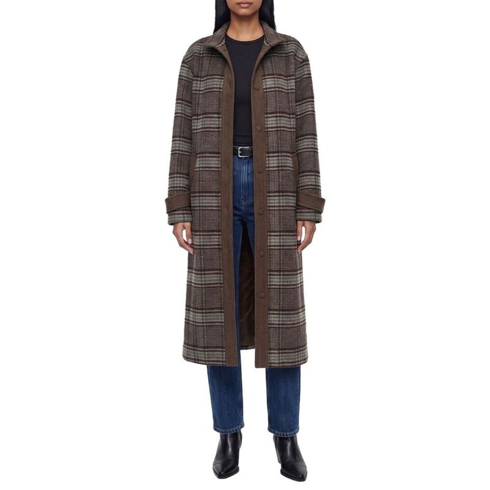 Avec Les Filles Womens  Wool-Blend Cape Coat